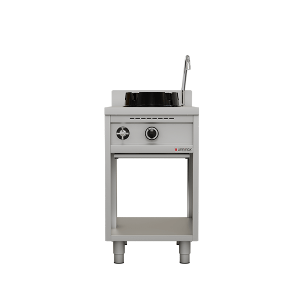 Gas-Wokherd – 500x600x850/900 mm - 15 kW – 1 Kochzone