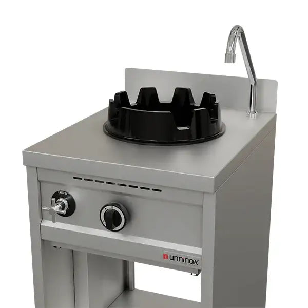 Gas Wok Stove – 500x600x850/900 mm - 15 kW – 1 Cooking Zone