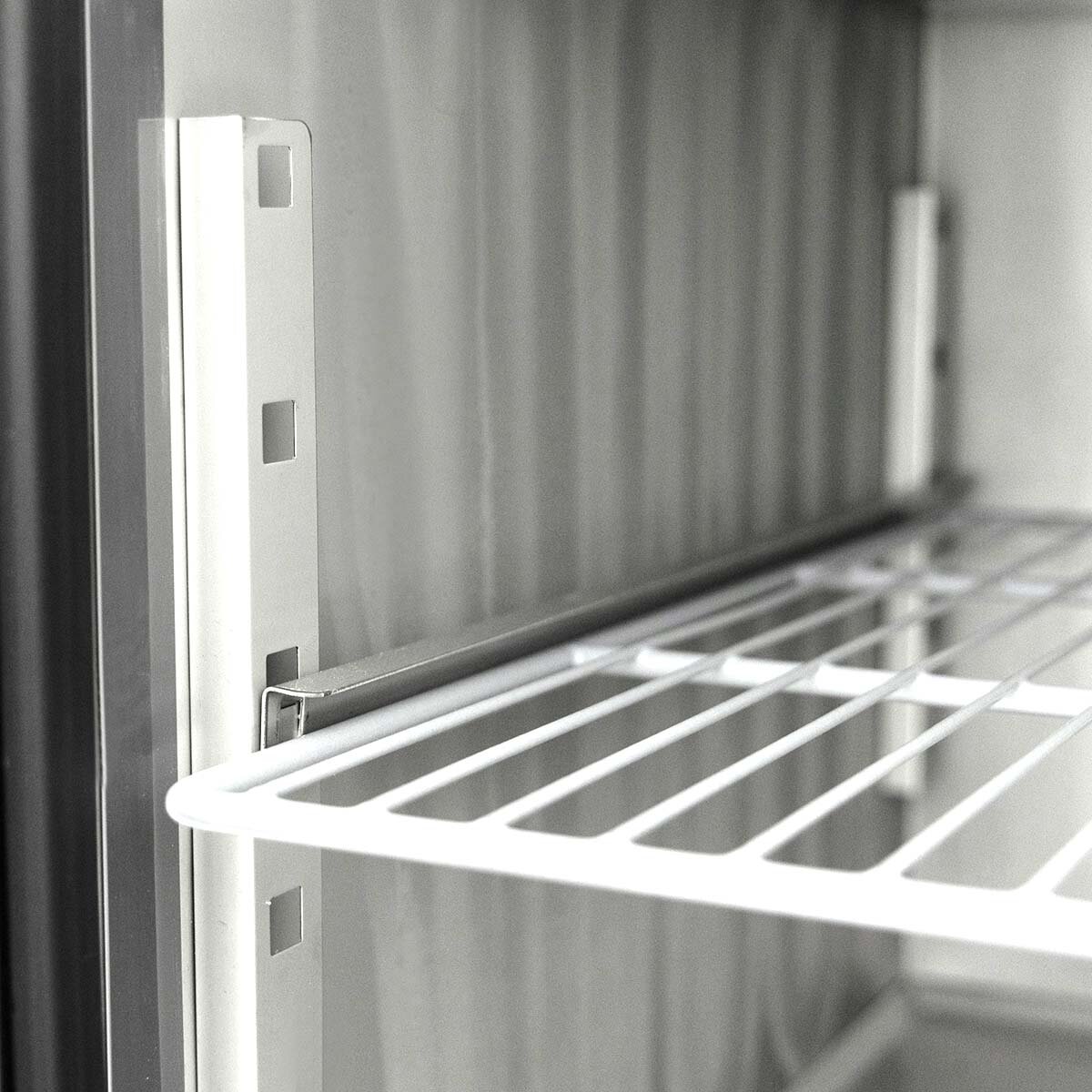 EASYLINE Saladette 700 / 3-fach mit eckigem Glasaufsatz