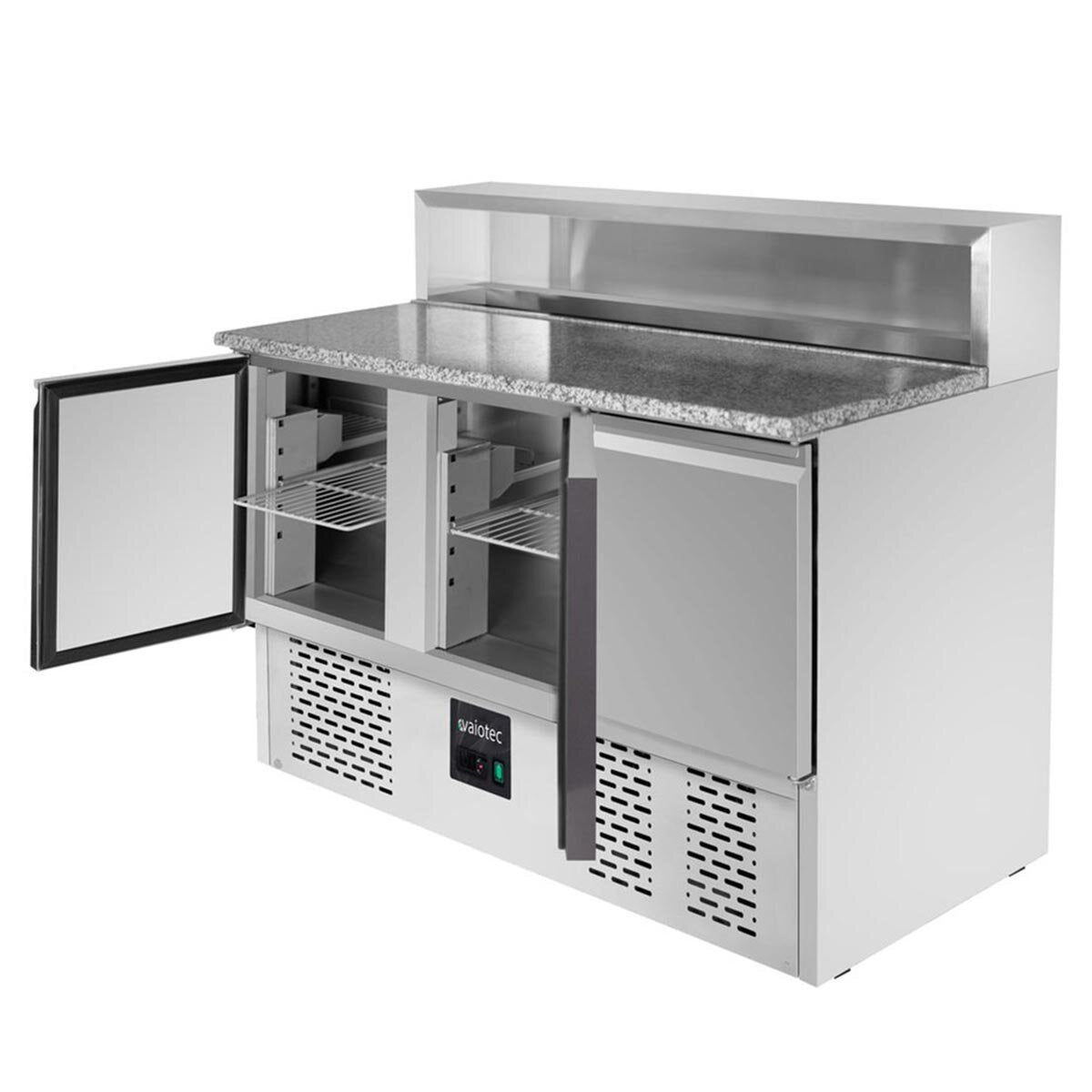 EASYLINE Pizza-Saladette 700 / 3-fach - mit 3 Türen