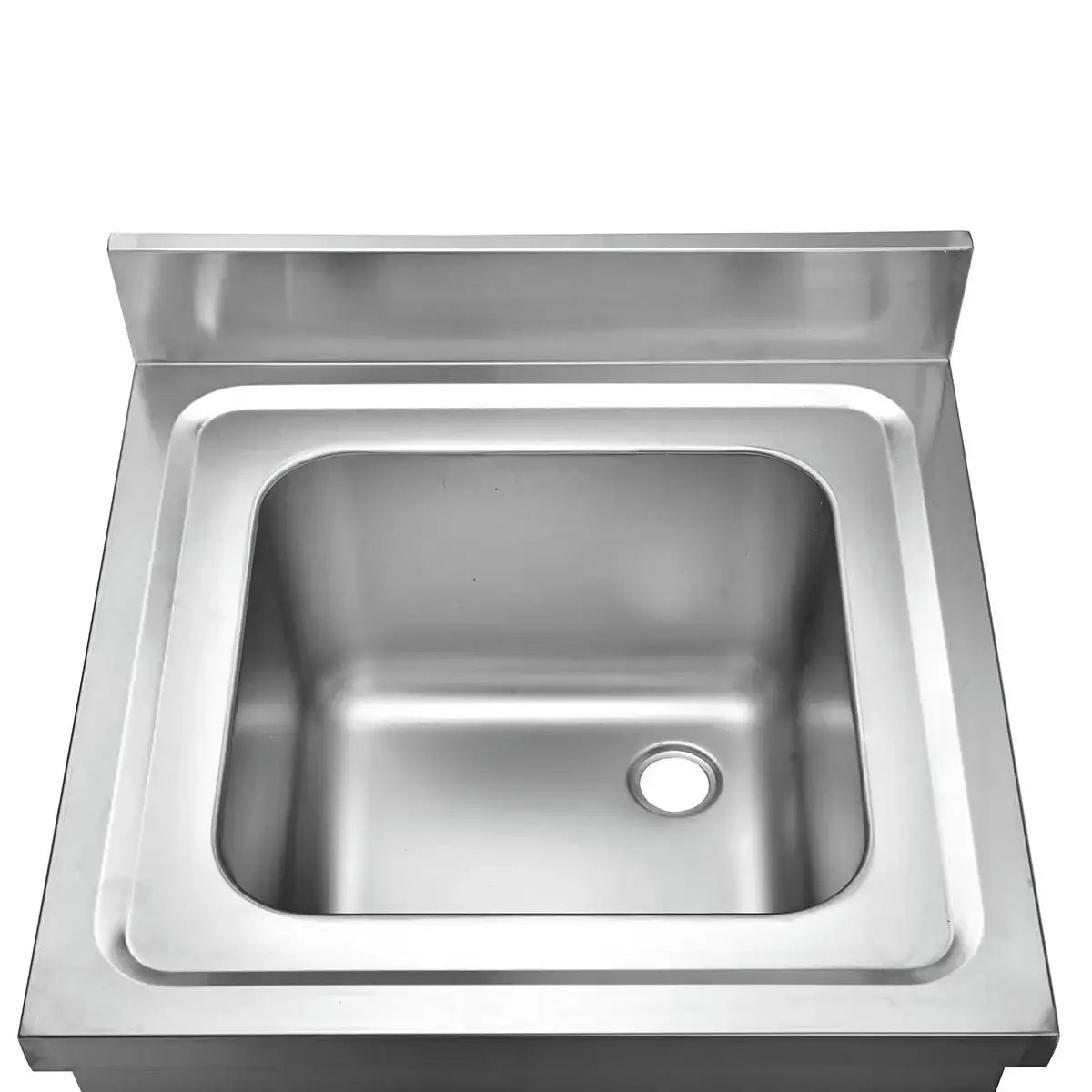 Edelstahl Spülbecken für Gastronomie, robuste Ausführung, ideal für Großküchen