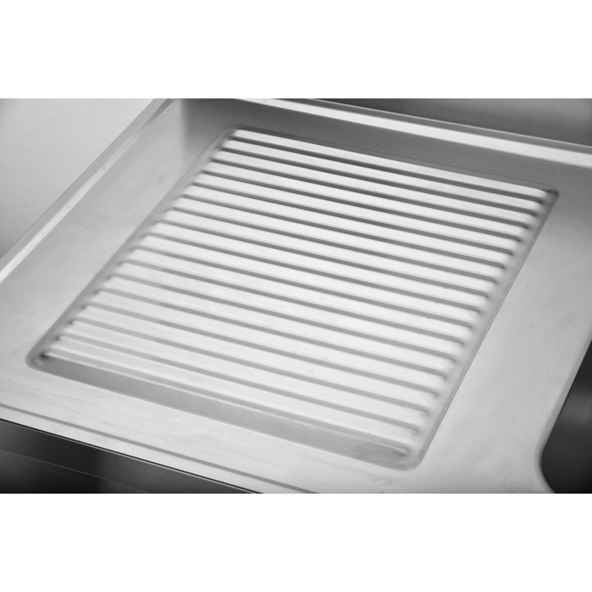 EASYLINE Spültisch 700 / 1 Becken links und Abtropffläche B:1000