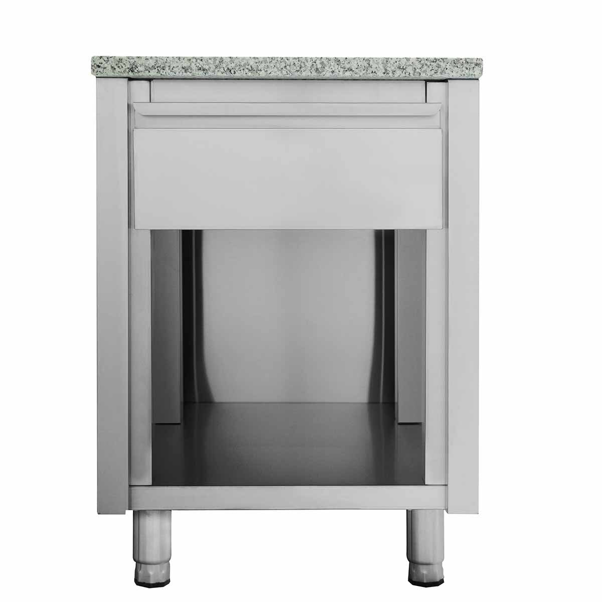 EASYLINE Kassentisch 800 mit Schublade B:600 "grau"