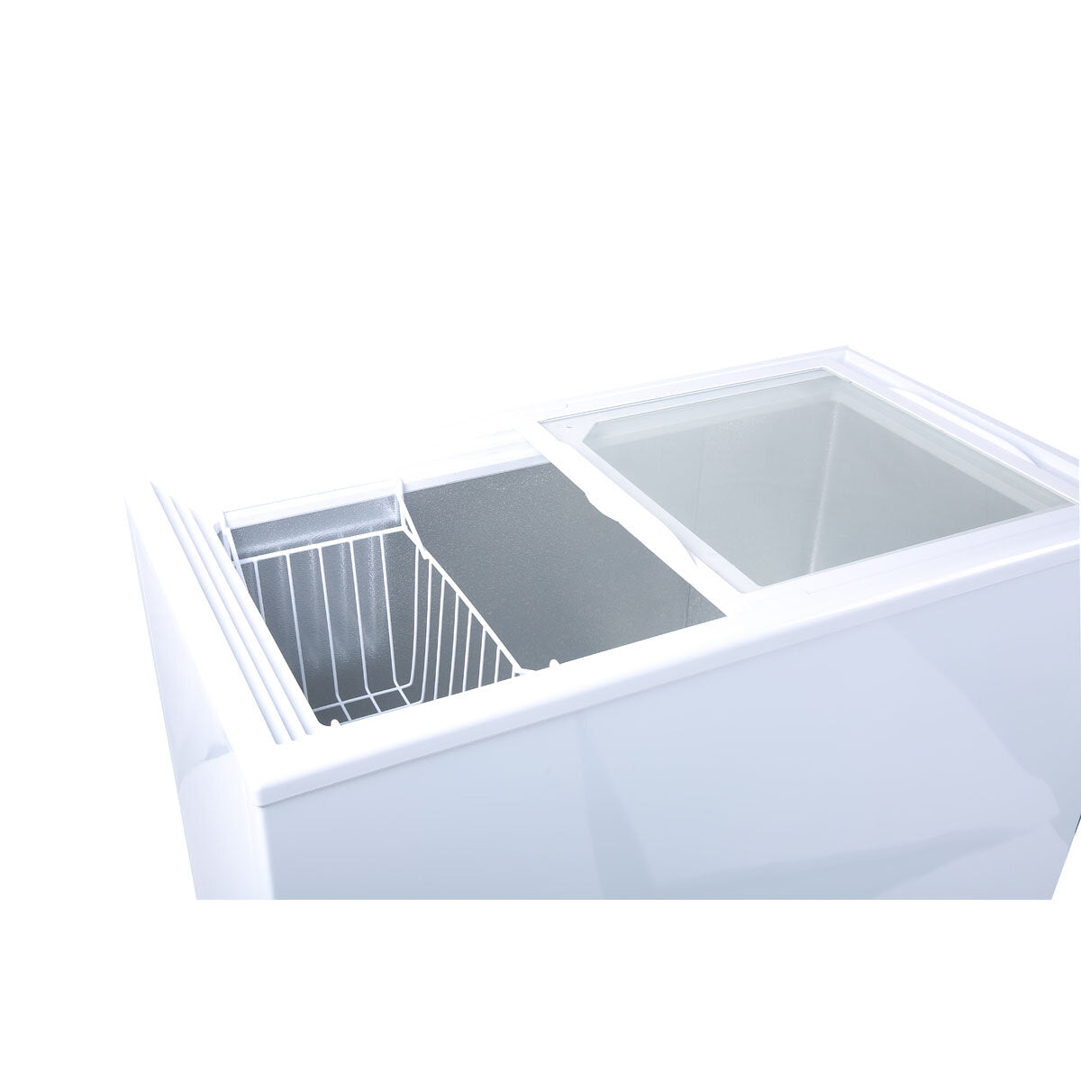 EASYLINE Tiefkühltruhe 200 mit Glasschiebedeckel