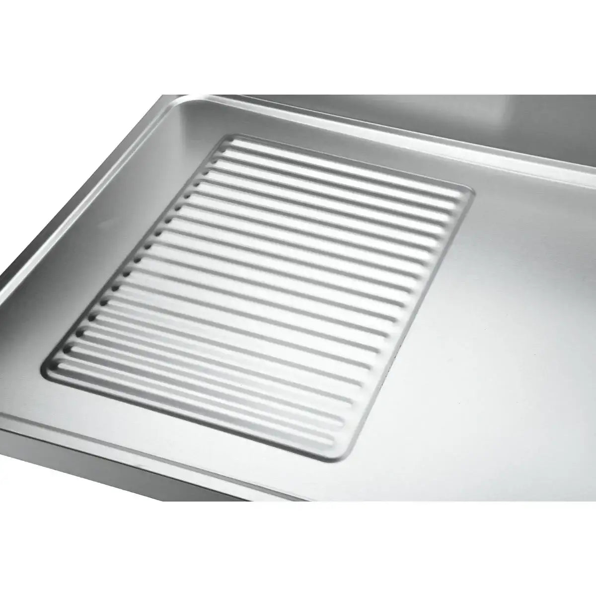 Edelstahl Abtropffläche für Gastronomie Spüle, robuste Ausführung, Gastro-Bedarf24
