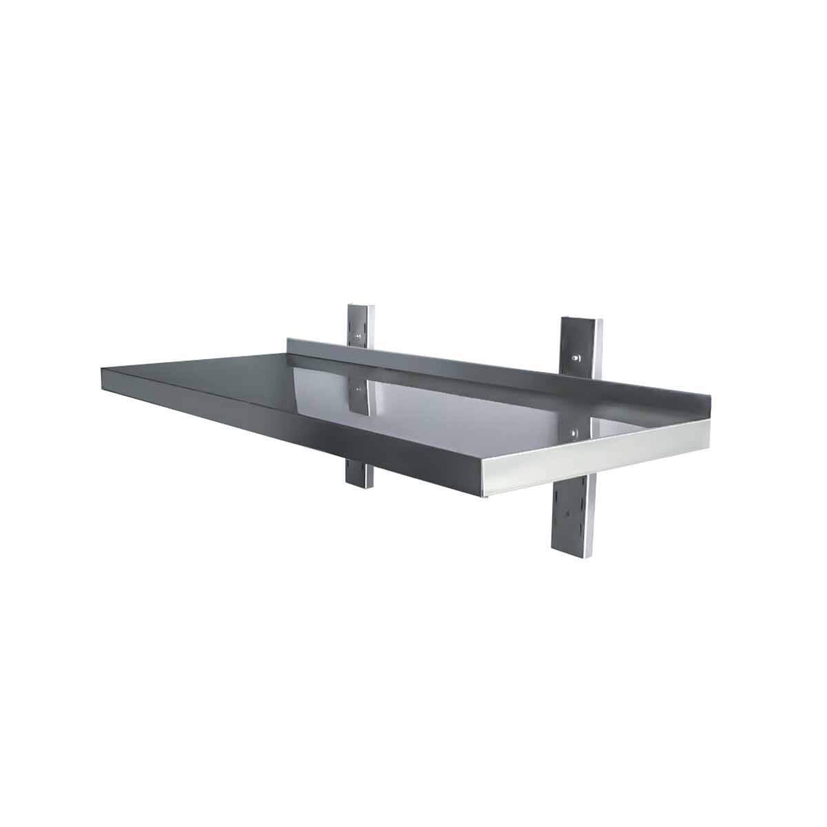 EASYLINE Wandbord 400 inkl. Konsolen zur Wandbefestigung / 1 Etage