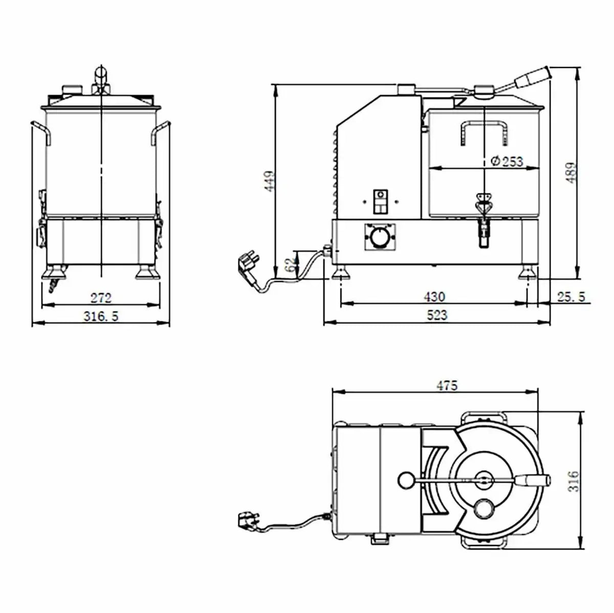EASYLINE Cutter 12 Liter