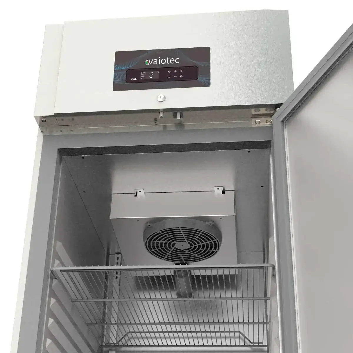 TOPLINE Kühlschrank / 1-türig GN 2/1 - Glas, 660 x 850 mm