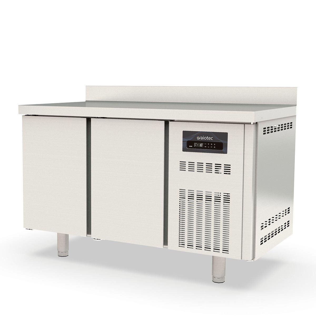 TOPLINE Tiefkühltisch 700 / 2-fach GN1/1 mit 2 Türen & Aufkantung