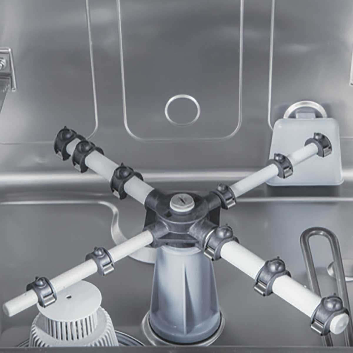 TOPLINE Gläserspülmaschine 40x40 / 230 Volt - Modell: VT-S GW40 DRDS