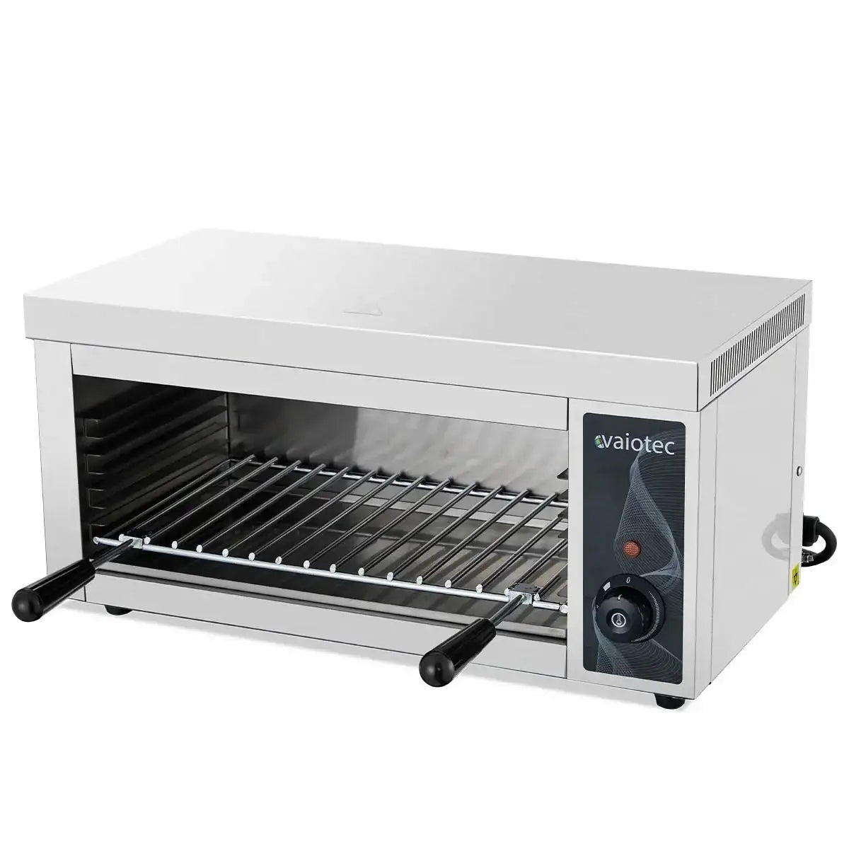 Gastro Kontaktgrill aus Edelstahl von Vaiotec für Gastronomie, ideal für Küchenprofis