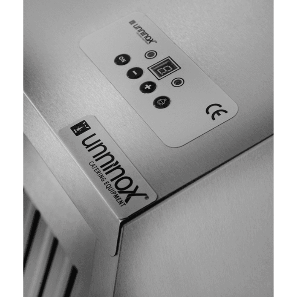 Kutu tipi davlumbaz - G1200xD950xY520 - motorlu, kumandalı, filtreli ve lambalı