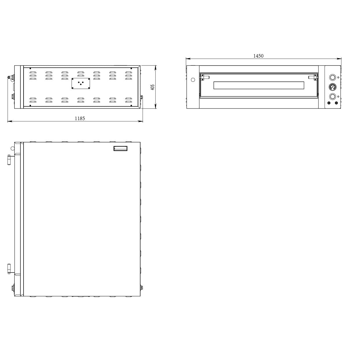 TOPLINE Elektro Pizzaofen 9 x 34 cm