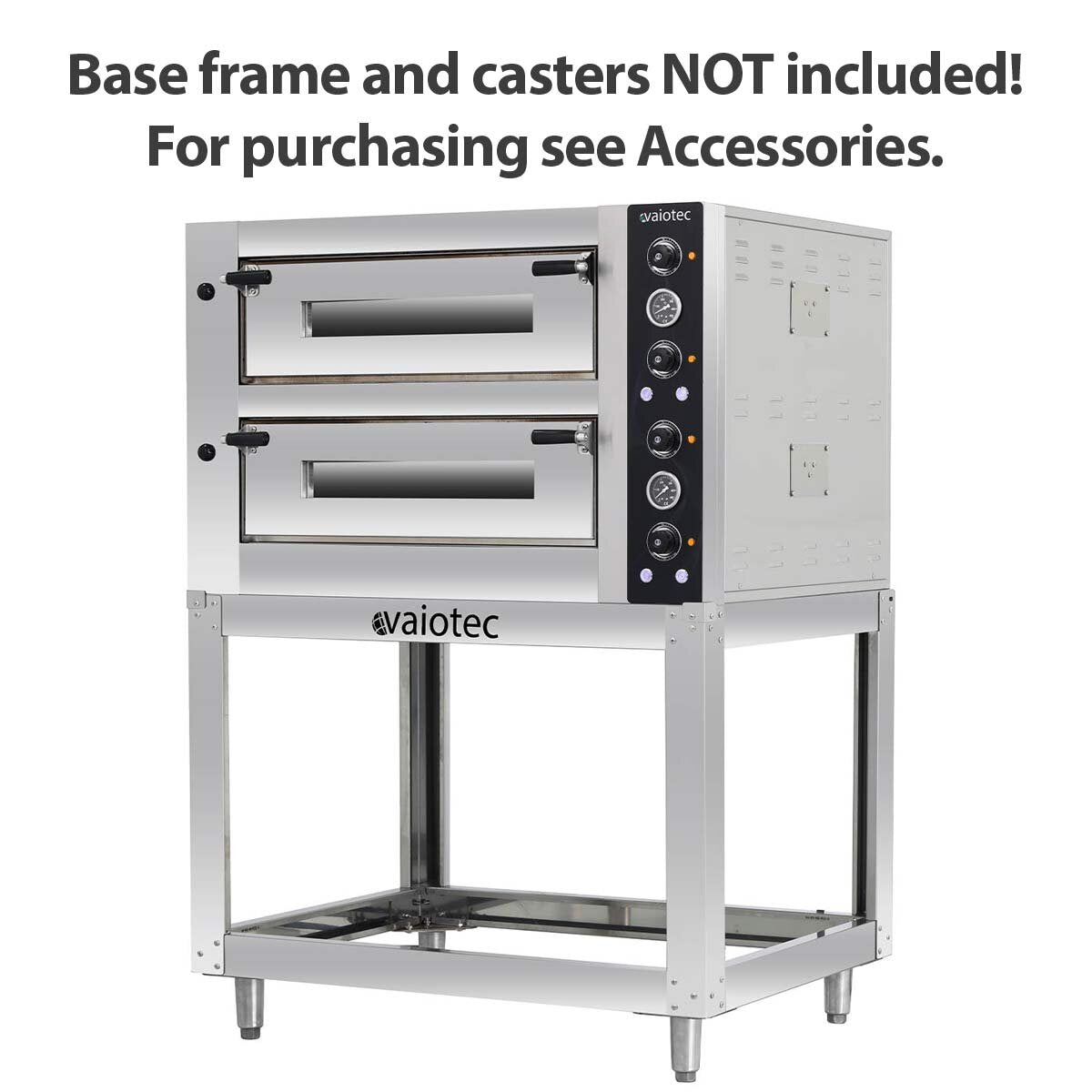 TOPLINE Elektro Pizzaofen 6+6 x 34 cm (tiefe Version)