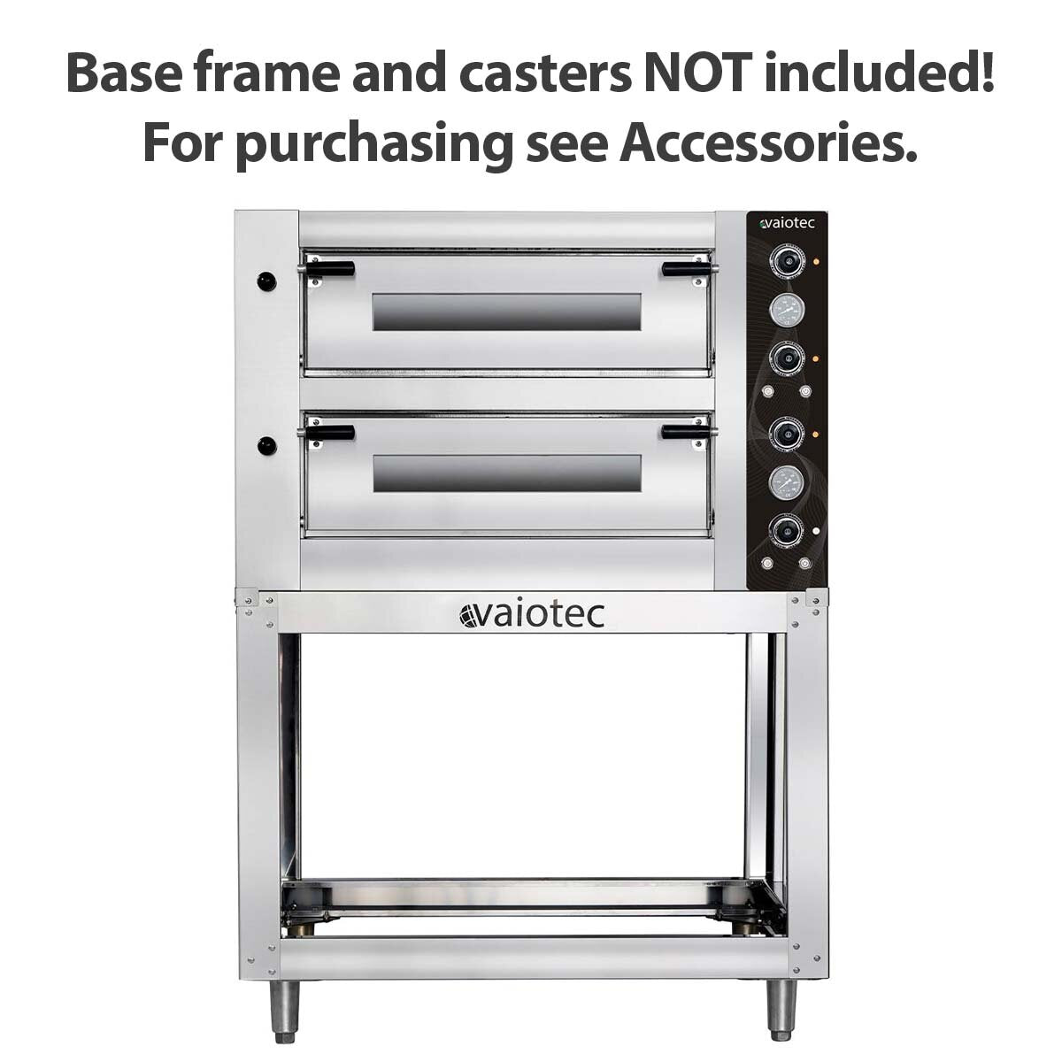 TOPLINE Elektro Pizzaofen 6+6 x 34 cm (breite Version)