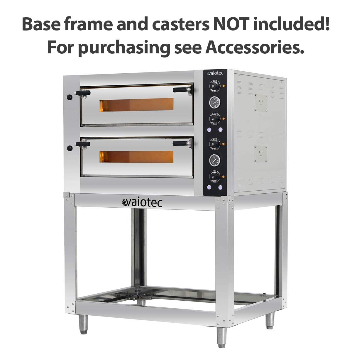 TOPLINE Elektro Pizzaofen 4+4 x 34 cm