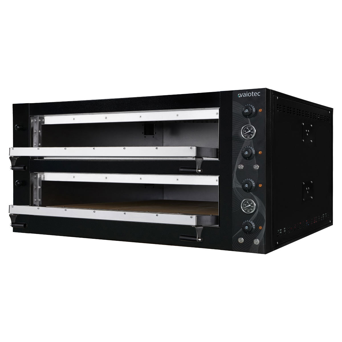 TOPLINE elektrikli pizza fırını 6+6 x 34 cm (geniş versiyon)