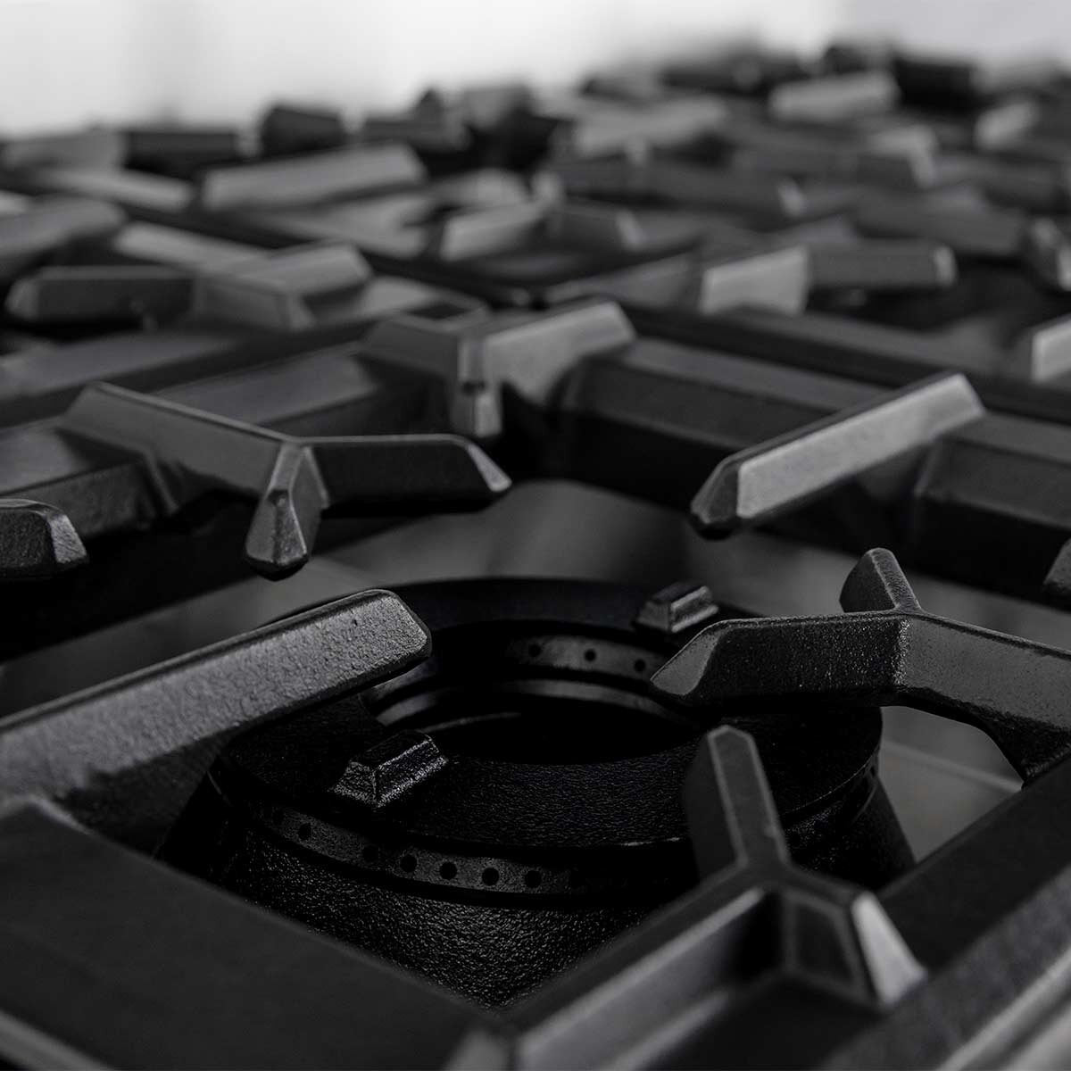 EASYLINE Gasherd 700 - 6 Brenner 43,2 kW - offener Unterbau