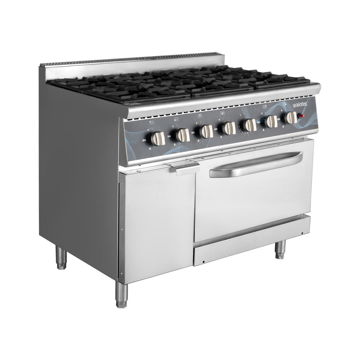 EASYLINE Gasherd 700 - 6 Brenner 43,2 kW - mit Gasbackofen