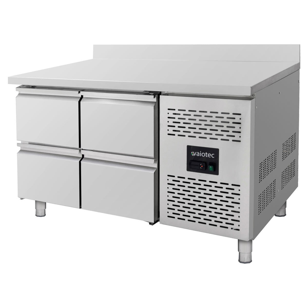 EASYLINE Kühltisch 700 / 4 Schubladen inkl. Aufkantung - Monoblock