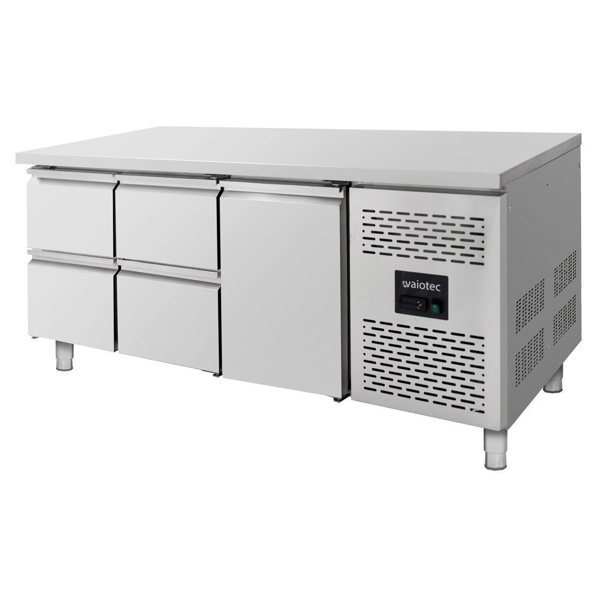 EASYLINE Kühltisch 700 / 1 Tür & 4 Schubladen - Monoblock