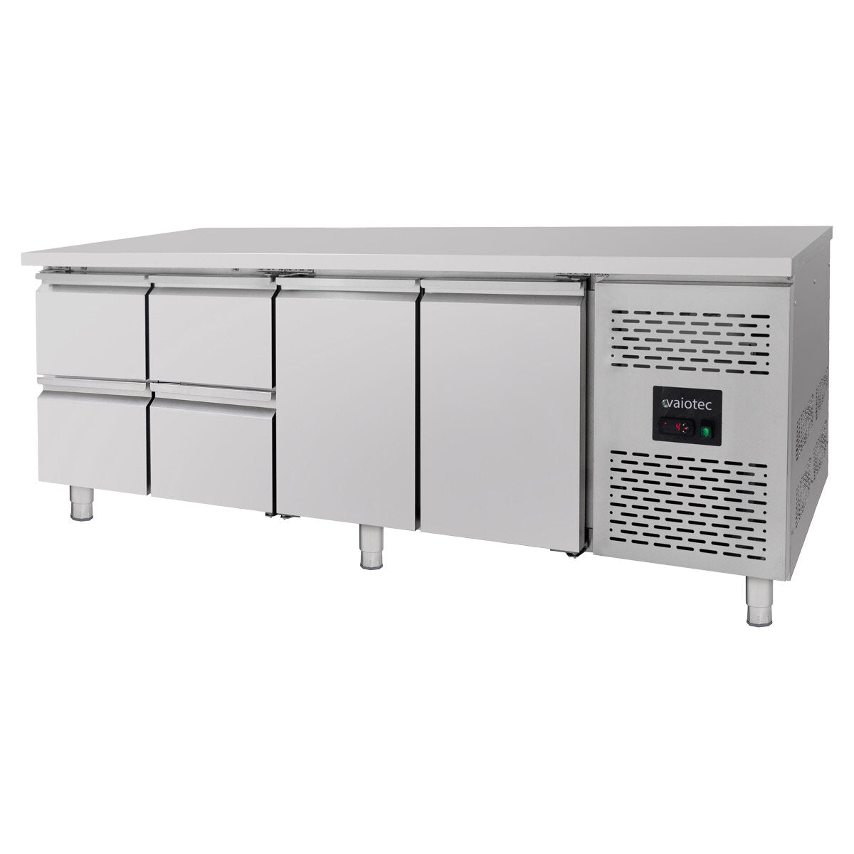 EASYLINE Kühltisch 700 / 2 Türen & 4 Schubladen - Monoblock