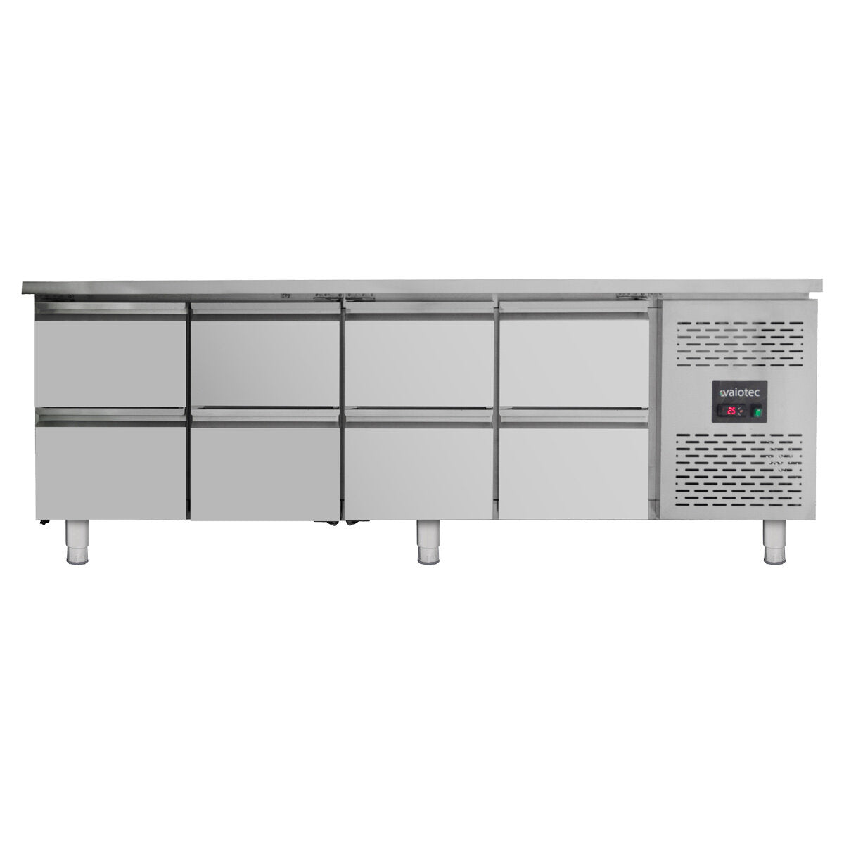 EASYLINE Kühltisch 700 / 8 Schubladen - Monoblock