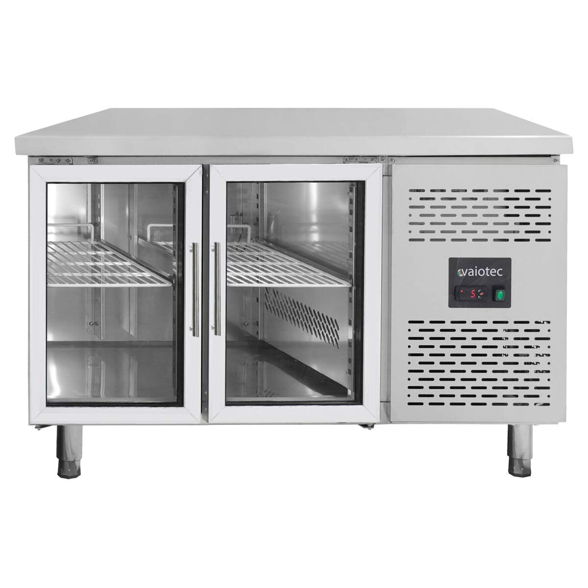 EASYLINE Kühltisch 700 / 2 Glastüren - Monoblock