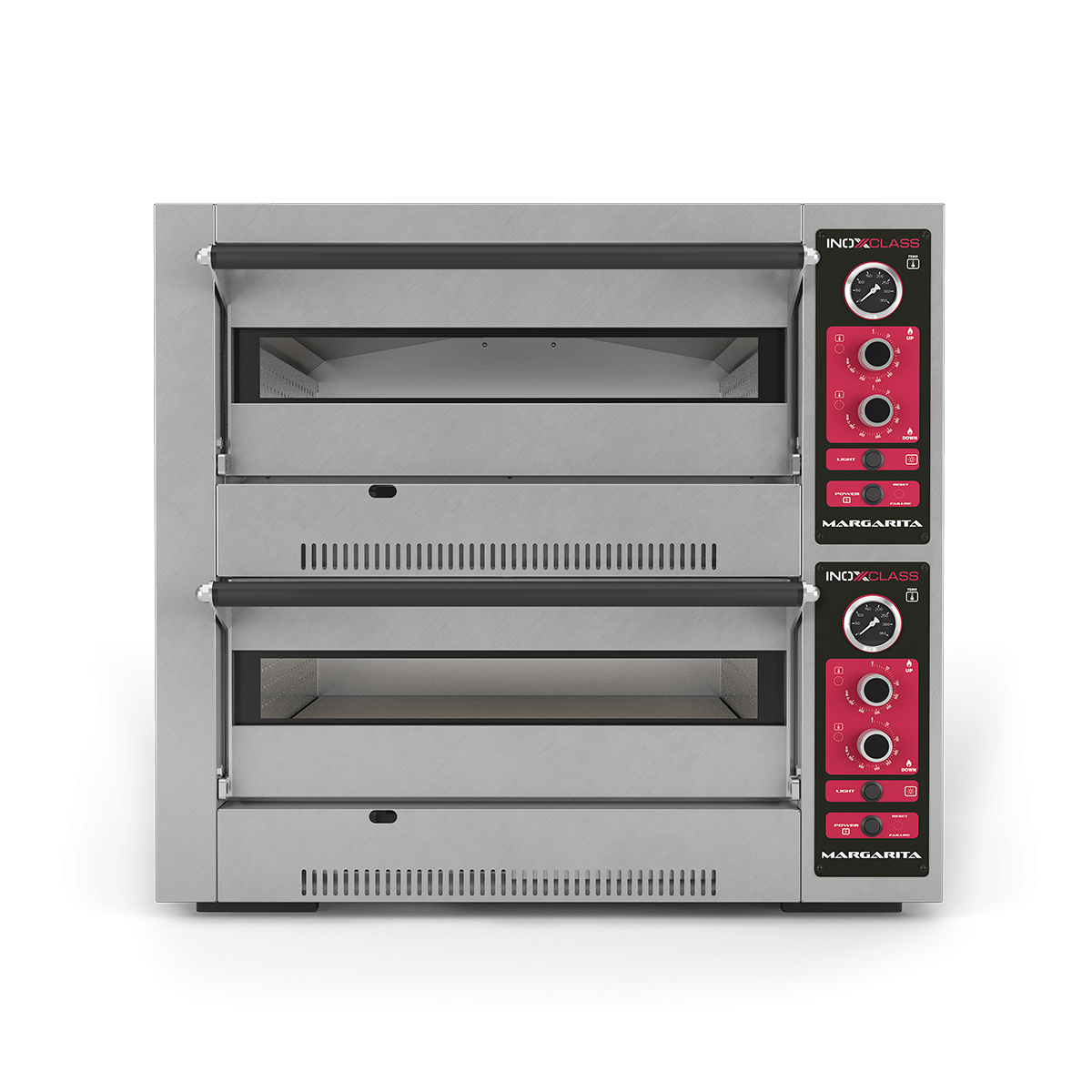 Gas Pizzaofen Analog - 4 + 4 x 30 cm