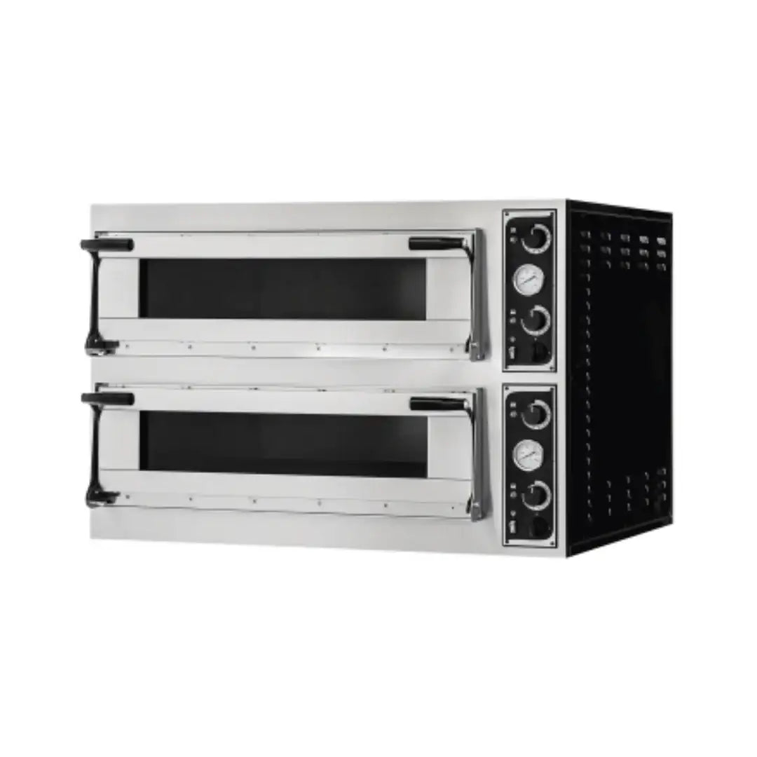 Pizzaofen Virtuoso44TOP Vollschamott - 2 Kammern - für 8 Pizzen á 35 cm