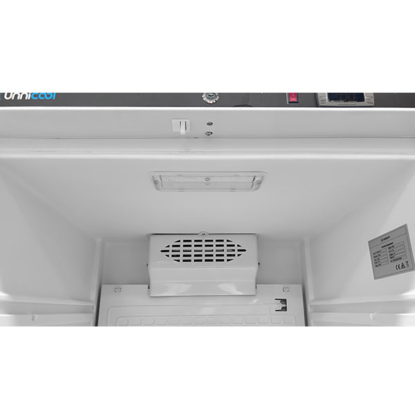 Kühlschrank | 630 l | Weiß + Glas | +2 °C/+8 °C | Umluft | 775 x 735 x 1920 mm