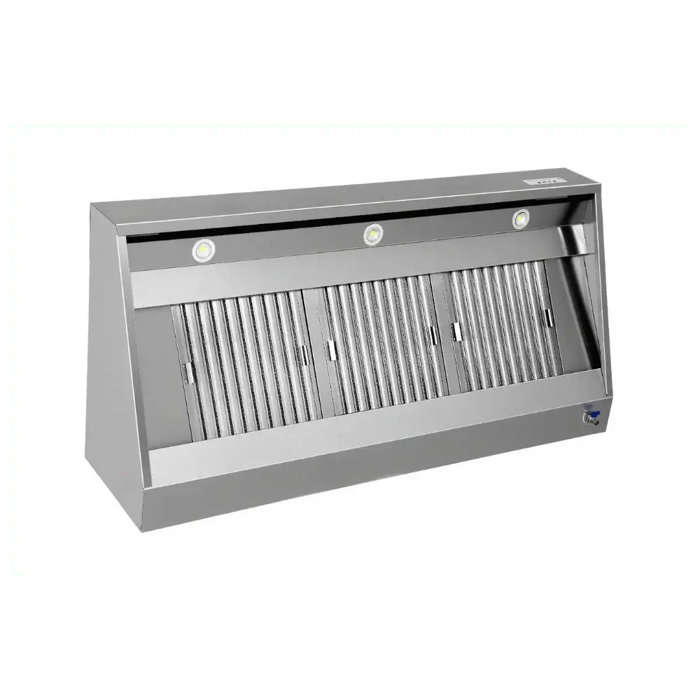 Duvara monte davlumbaz - G2500xD950xY520 - motor, kumanda, filtre ve lamba dahil