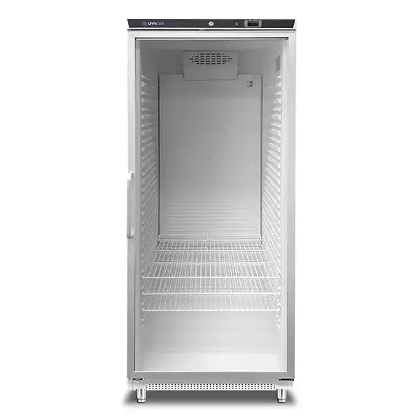 Kühlschrank | 630 l | Weiß + Glas | +2 °C/+8 °C | Umluft | 775 x 735 x 1920 mm