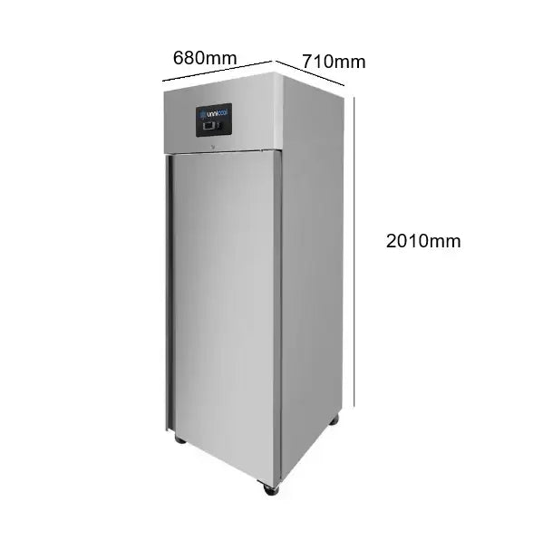 Tiefkühlschrank 1 Tür - 400 Liter - 680x710x2010 mm - inkl. Räder