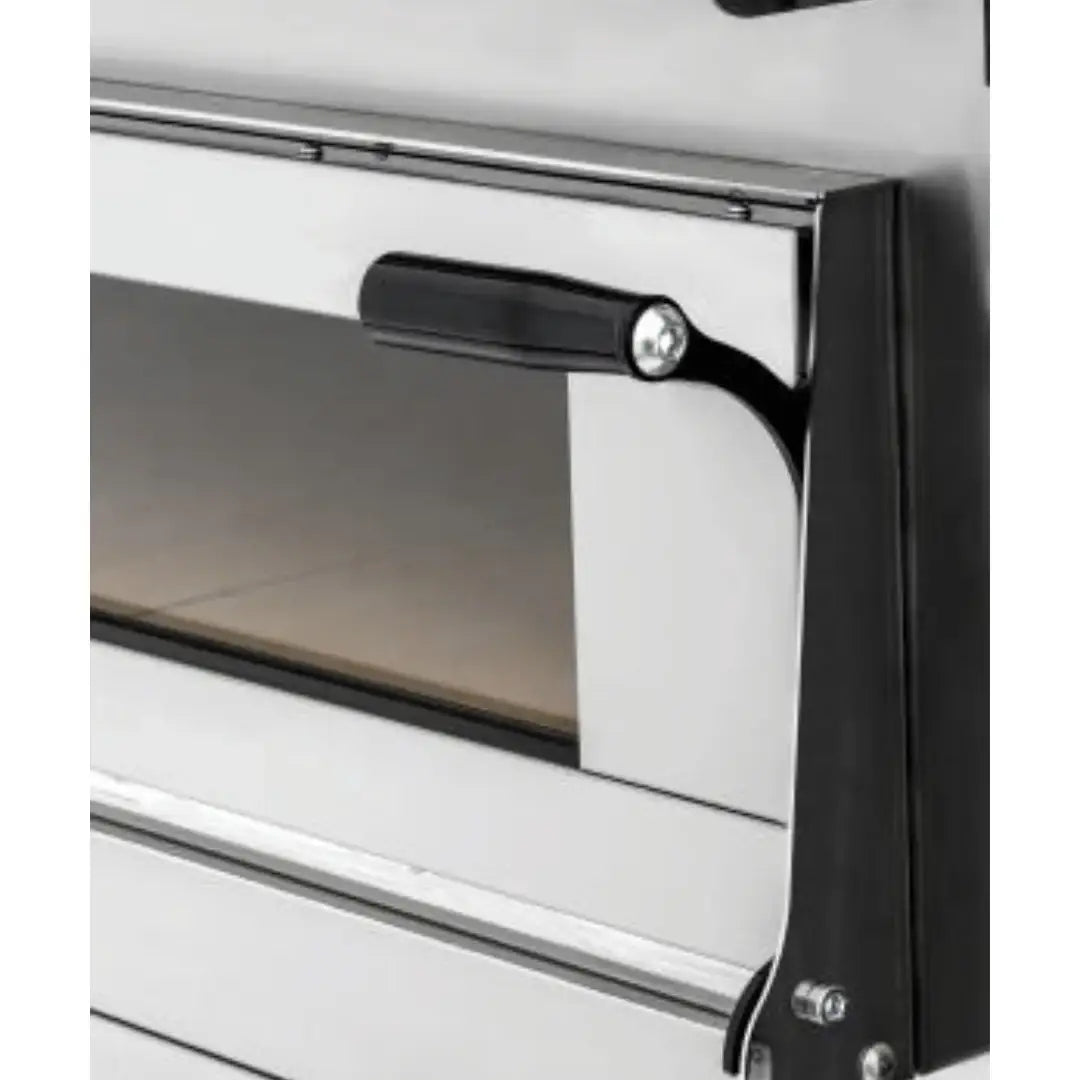 Pizzaofen Virtuoso44TOP Vollschamott - 2 Kammern - für 8 Pizzen á 35 cm
