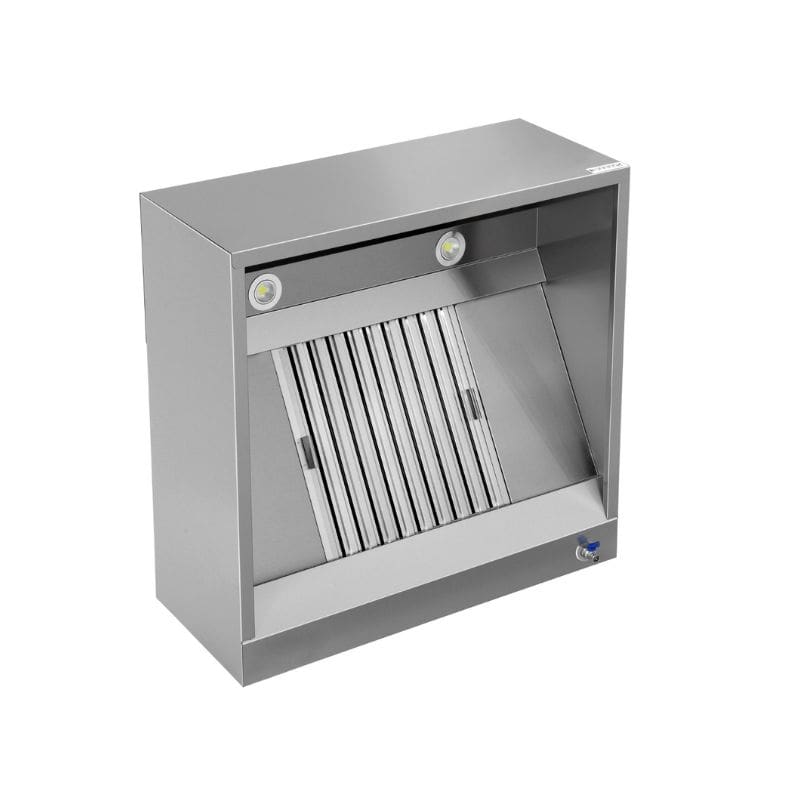 Kastenhaube - B1000xT1100xH400 - mit Filter & Lampe