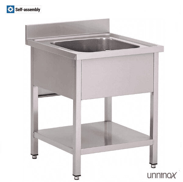 ECO Spültisch / 1 Becken , 800 x 700 mm