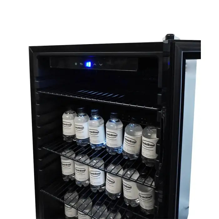 Barkühlschrank - 1 Tür - Schwarz - 115 Liter - 540x539x847 mm