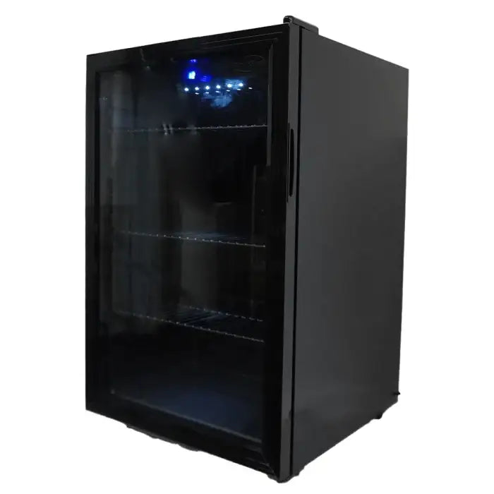 Barkühlschrank - 1 Tür - Schwarz - 115 Liter - 540x539x847 mm
