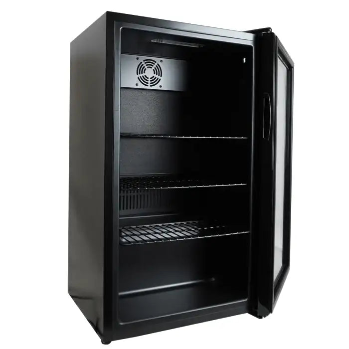 Barkühlschrank - 1 Tür - Schwarz - 80 Liter - 474x440x840 mm