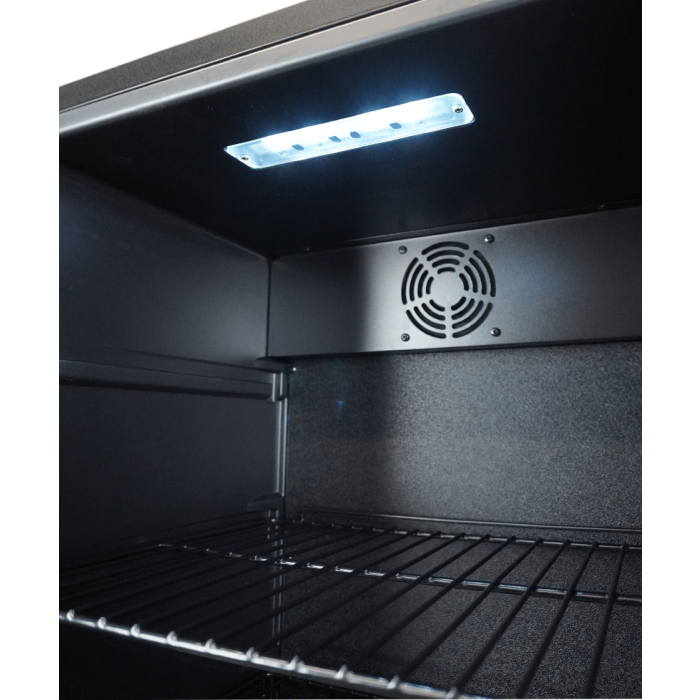 Barkühlschrank - 1 Tür - Schwarz - 80 Liter - 474x440x840 mm