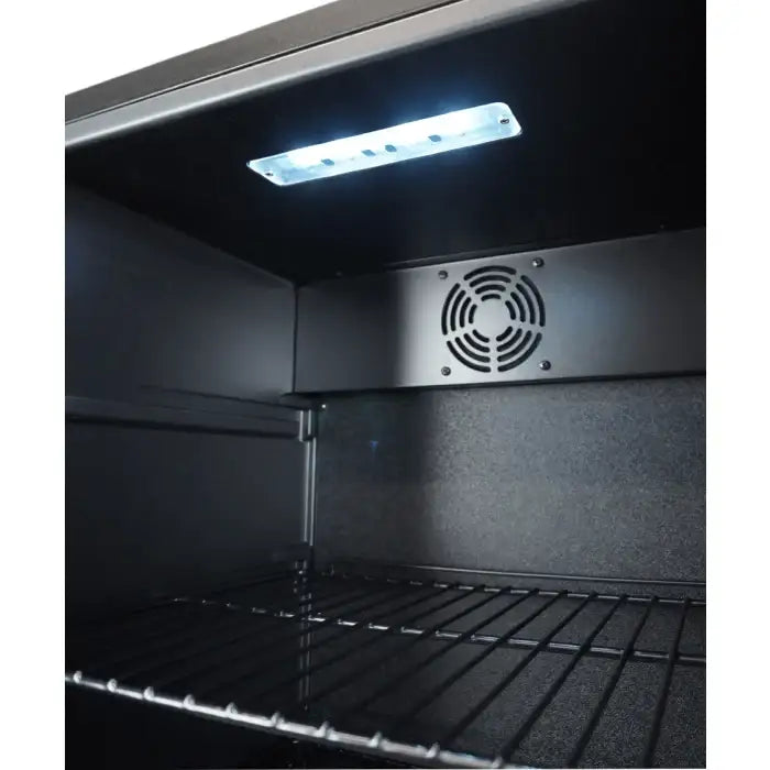 Barkühlschrank - 1 Tür - Schwarz - 80 Liter - 474x440x840 mm