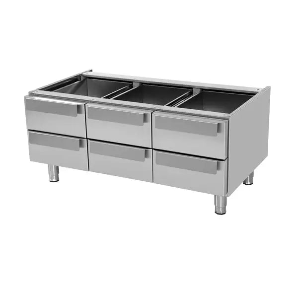 Unterbauschrank 1200 mm mit 6 Schubladen