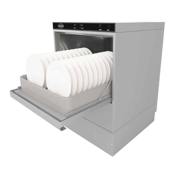 Geschirrspülmaschine Frontbedienung ENT 500-230 DP mit Abwasserpumpe