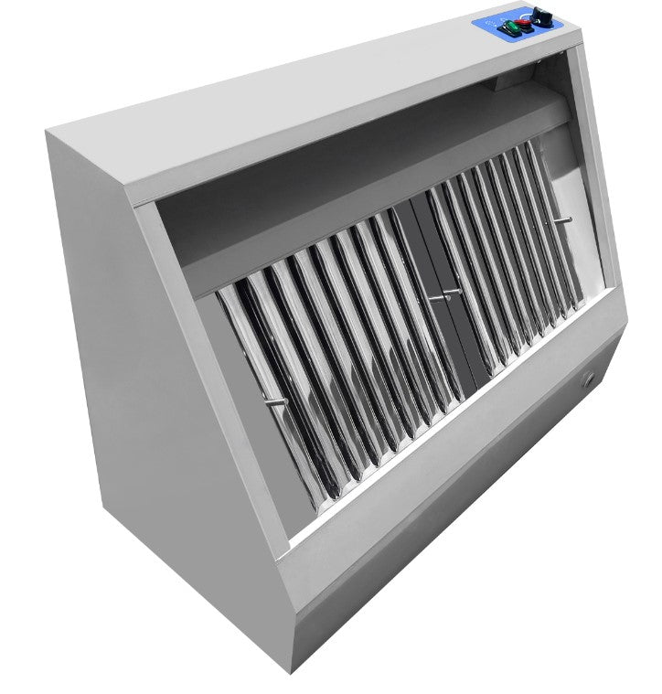 900 Wandhauben Komplett 1000 - 1000x900x450 mm - 0,25 kW - Gastro-Bedarf24 GmbH