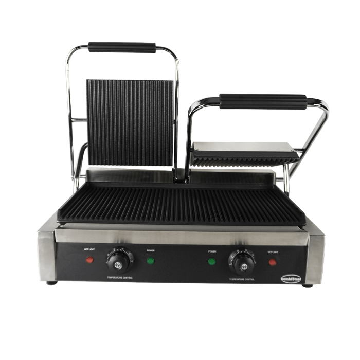 Kontaktgrill - 580x410x190 mm - 3,6 kW