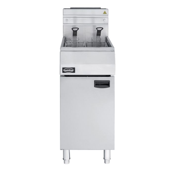 Gas-Fritteuse - 21 Liter - 400x800x1180 mm - 27 kW - Propangas