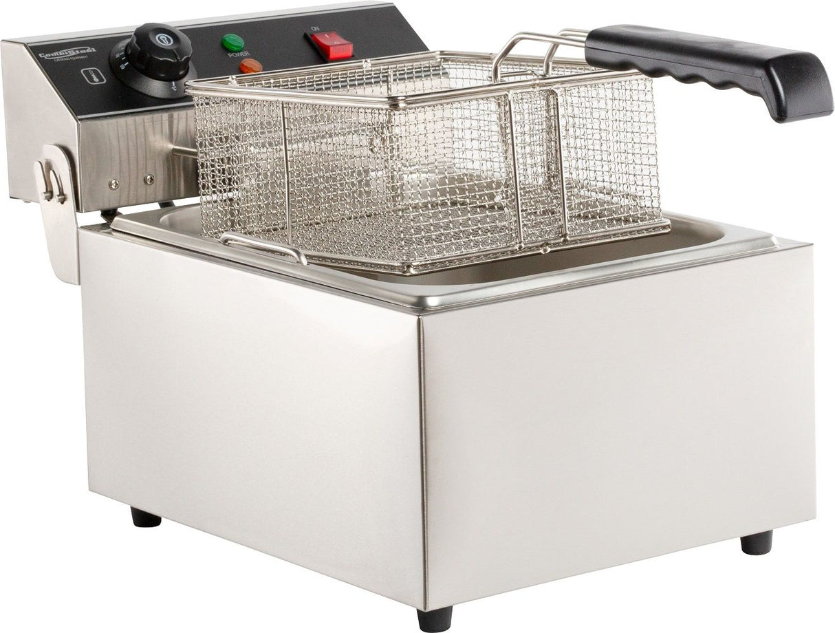 Elektro Tischfritteuse - 6 Liter - 290x440x290 mm - 3 kW