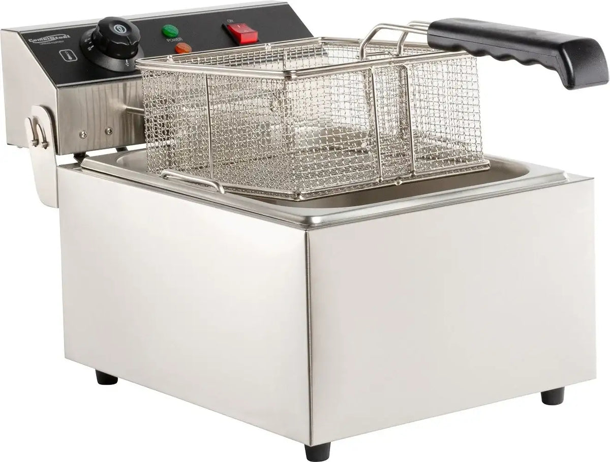 Elektro Tischfritteuse - 6 Liter - 290x440x290 mm - 3 kW