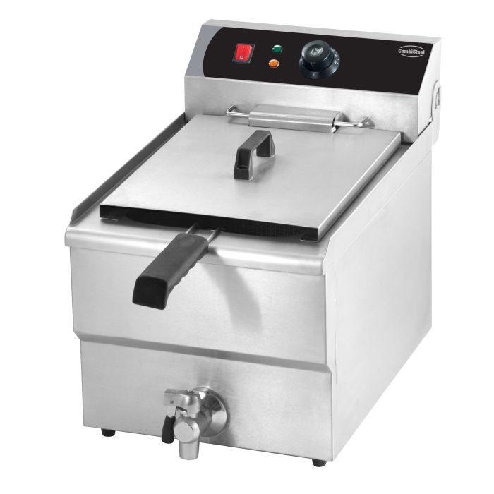 Elektro Tischfritteuse - 10 Liter - 340x560x380 mm - 5 kW